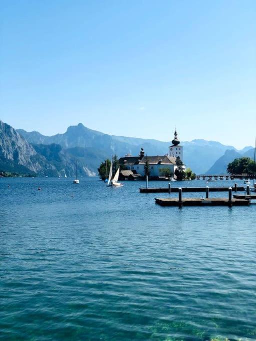 Fewo Kuferzeile Gmunden Seenaehe Buitenkant foto